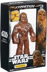 Stretch Armstrong Chewbacca figure with bowcaster detail highlights iconic accessory.