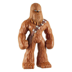 Stretch Armstrong Chewbacca figure textured plastic finish feels durable.