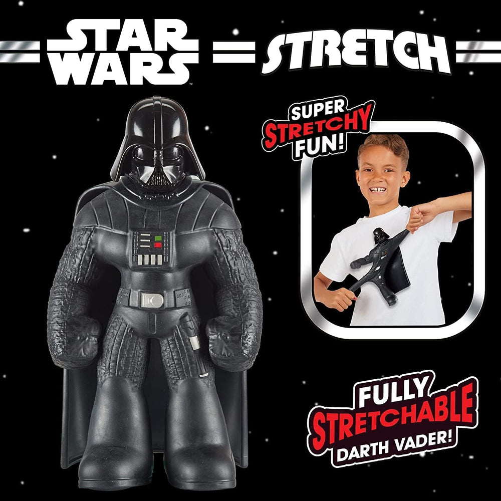 STRETCH ARMSTRONG Darth Vader age-appropriate fun for kids five and up.