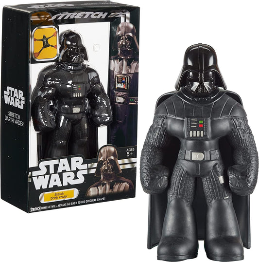STRETCH ARMSTRONG Darth Vader front view stretchable figure for imaginative play.