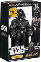 STRETCH ARMSTRONG Darth Vader return-to-form feature in gentle release action.