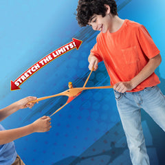 Stretch Armstrong gooey filling close-up reveals squishy texture and satisfying squish.