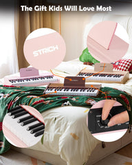 STRICH supports headphones, MIDI devices, and MP3 players for creative play.