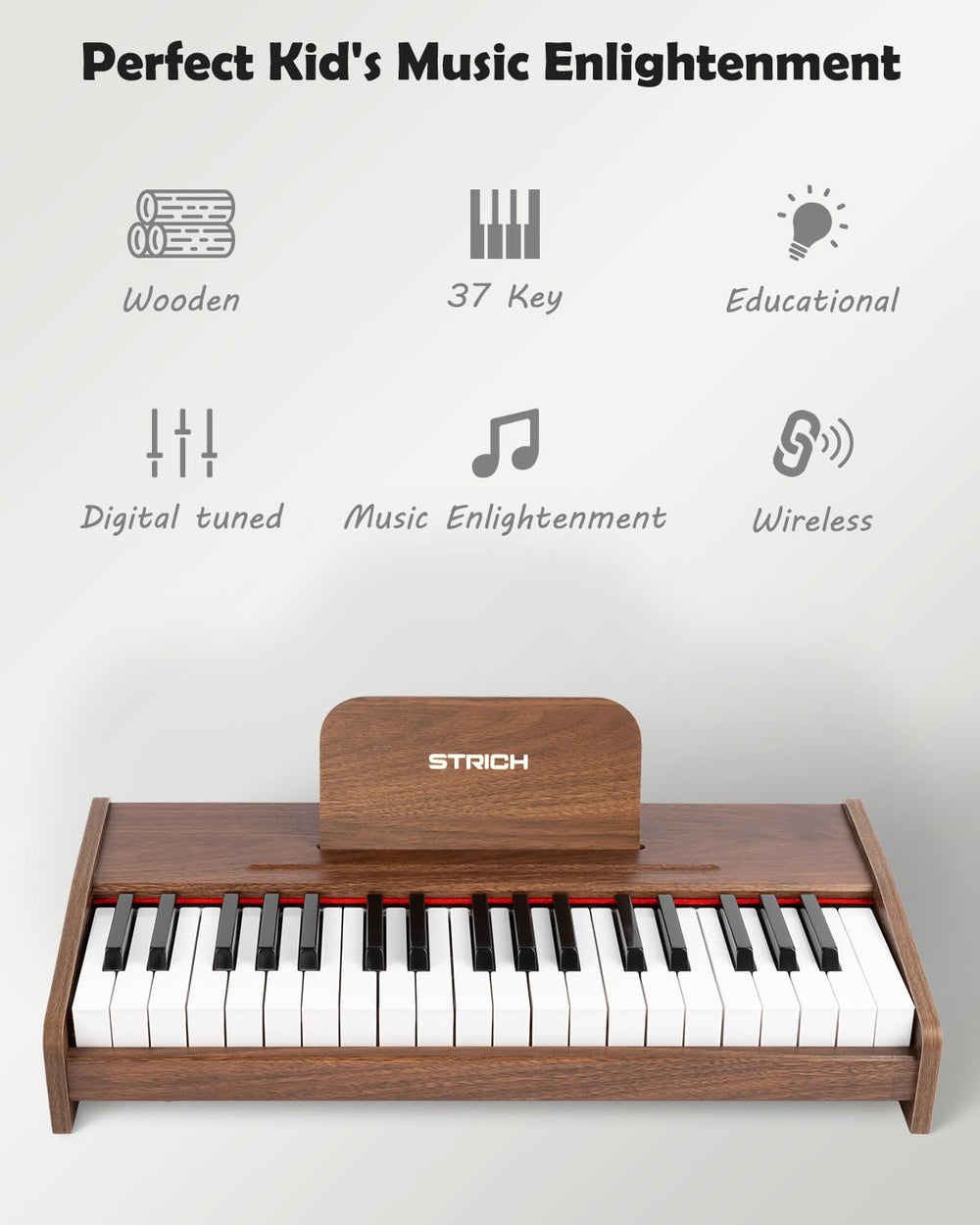 STRICH SEK37 compact size fits small hands for easy learning