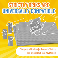 Strictly Briks mini parking garage setup sparks imaginative scenarios during play.