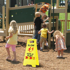 StrLon Slow Kids Sign pack of two for multiple locations