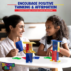 StrongSuit family bonding game supports emotional connection and meaningful storytelling.