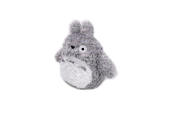 Studio Ghibli Totoro plush grey perfect for desk or shelf decor.