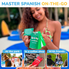 Study Key practice cards for Spanish conjugation drills