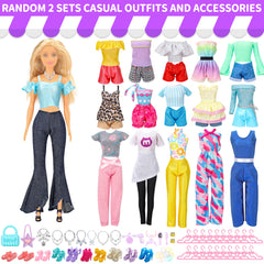 Style Shine doll top and pants kit for mix-and-match outfits