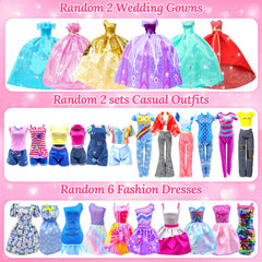 Style Shine wedding gowns set for imaginative dress-up stories