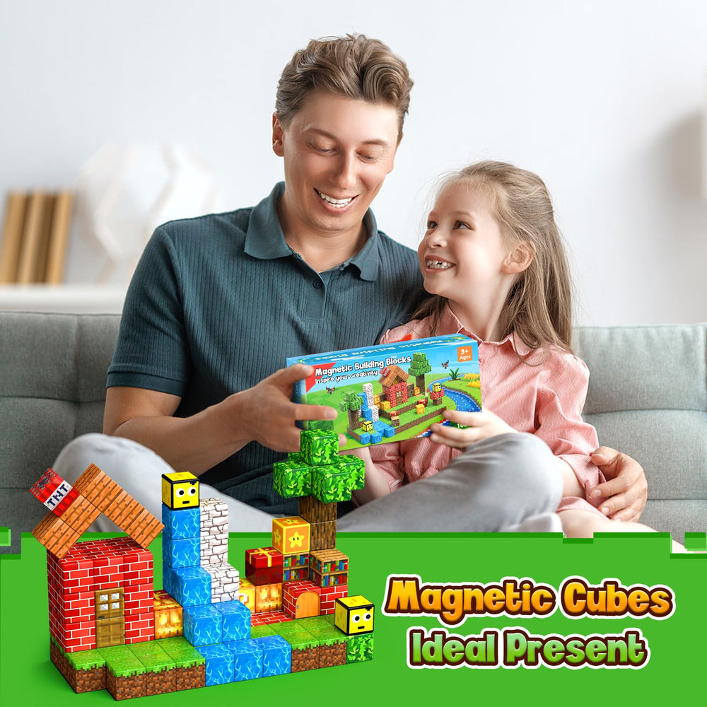 Styleeasy Magnetic Blocks stable magnet assembly reduces wobble during play.