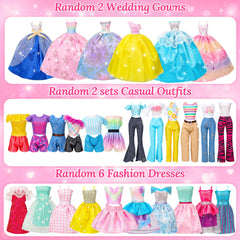 Style Shine wedding gowns duo for elegant pretend weddings