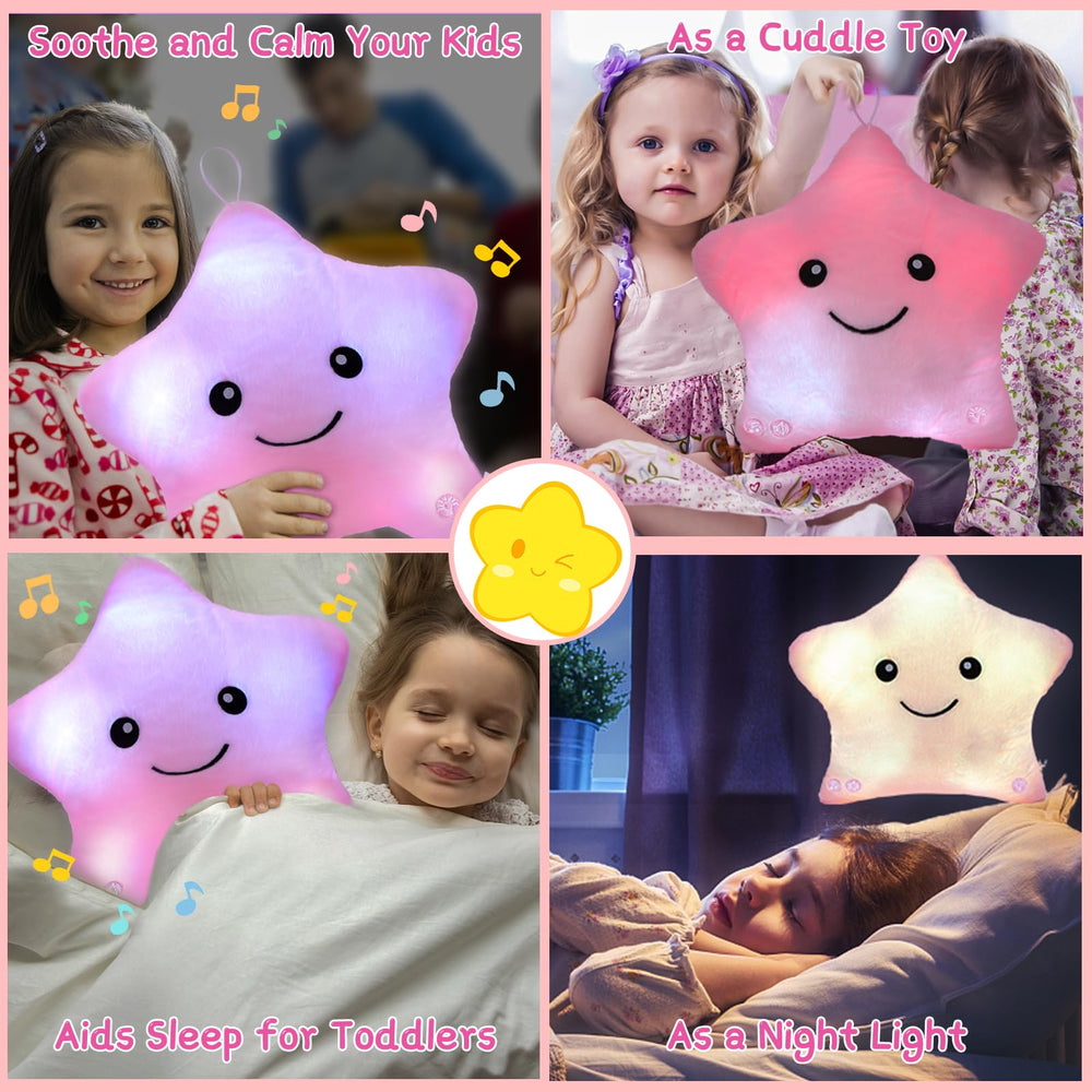 Subao cute star design sensory toy offers gentle stress relief and cozy companionship.