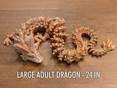 Subpoly 12-inch dragon ready for posing and display.