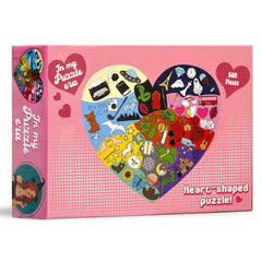 SUBURBAN WITCH CO ERAS heart-puzzle pieces scattered for engaging challenge