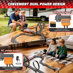 SUFICY lap counter helps monitor progress during races.