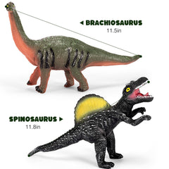 SUGFUT Brachiosaurus toy, large-friendly figure for interactive learning.