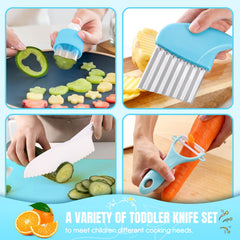 Suhctuptx waterproof apron for kids keeps clothes clean during colorful kitchen experiments.