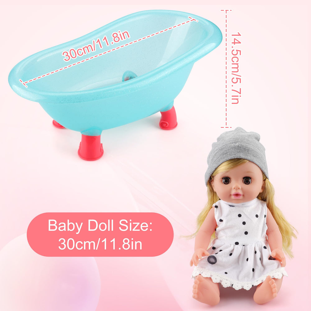 SUKIPIN 14-inch doll for gentle nurturing play by a child.