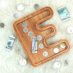 Sulevalt piggy bank transparent cover helps track progress.