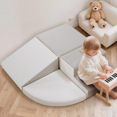Sumbababy modular-config offers various play layouts in small spaces