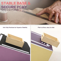 Sumbababy waterproof PU leather surface for easy cleaning after messy sessions