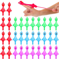 Sumind 32-piece slingshot chickens red set, perfect for party favors and stockings.