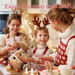 Sumind gingerbread house 3D design forms a charming holiday centerpiece
