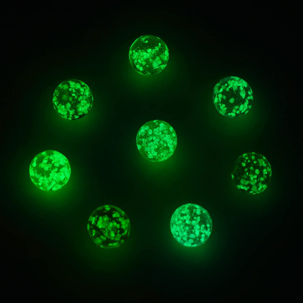 Sumind glass marbles eight-color set ideal for crafts and displays.
