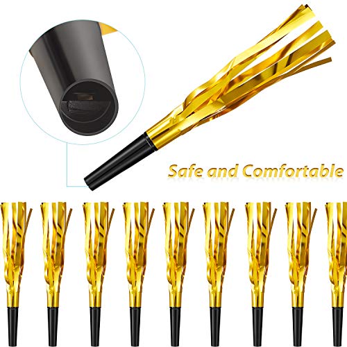 Sumind glitter gold party blowers add shimmer to events