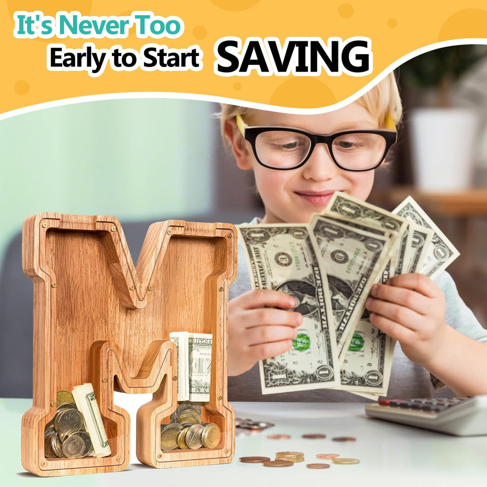 SummiDate customization options for letter and shapes on the piggy bank