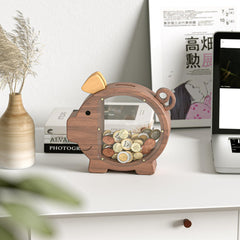 Summidate piggy bank offers durability and eco-friendly build for homes and desks.