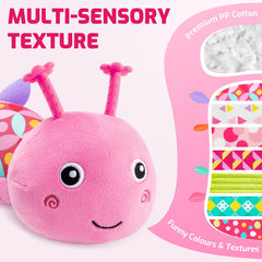 Sumobaby Caterpillar head with music box delivers soothing melodies for baby engagement