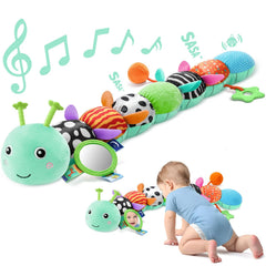 Sumobaby Caterpillar musical toy face energizes baby with gentle melodies