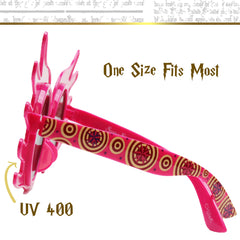 Sun-Staches Luna Lovegood Spectrespecs side profile highlighting lightweight, comfortable fit.