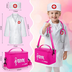 Sundaymot Doctor Kit for Girls coat promotes role play and care