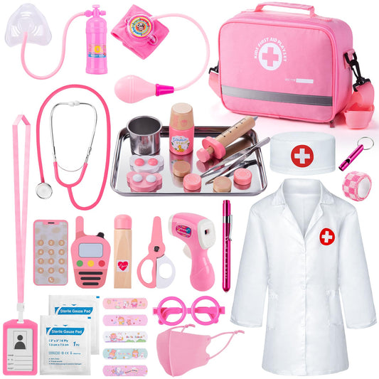 Sundaymot Doctor Kit stethoscope for lifelike pretend checkups and role play.