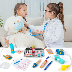 Sundaymot wooden syringe and capsules for hands-on learning during play