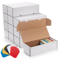 SUNEZLGO 12-pack storage box front view keeps cards organized and protected