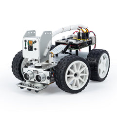 SunFounder PiCar-X on track for AI-powered driving practice.