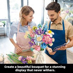 SUNHABI Flower Building Set Narcissus offers a fresh focal point for bright spaces.