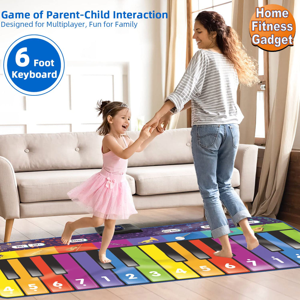 Sunlin anti-slip back design keeps little dancers safe during energetic play.