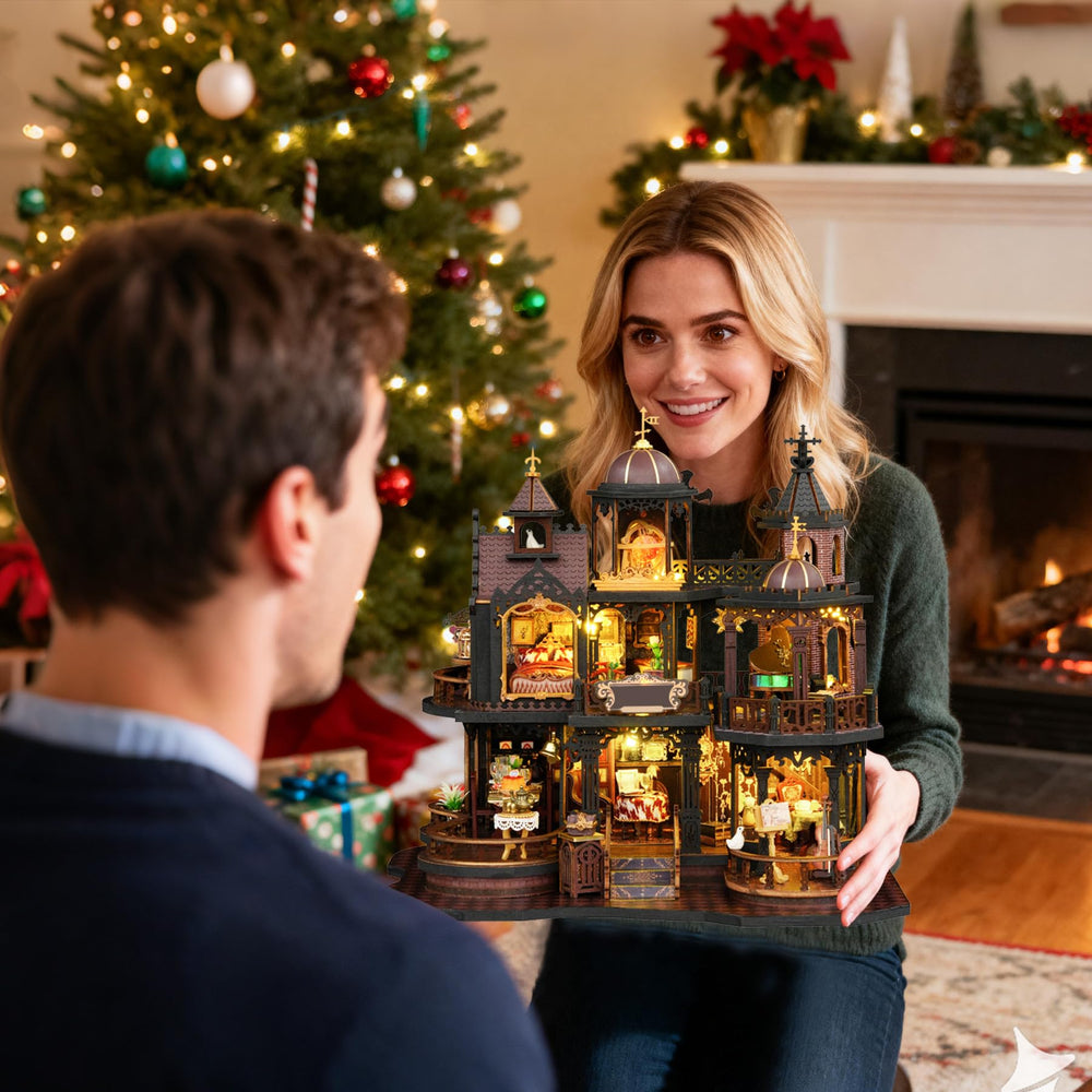 SUNNINO Edinburgh Castle gift-ready packaging, perfect for gifting.