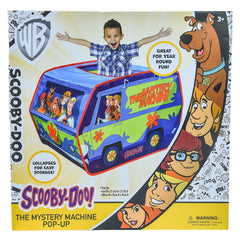 Sunny Days Scooby-Doo Mystery Machine tent spacious interior for multiple kids.