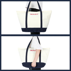 Sunnymove navy bag versatile for travel, parties, and home storage.