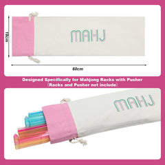 Sunnymove light-pink bag designed to protect American Mahjong racks.