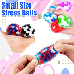 Sunpround soft-texture stress balls in close-up for calming tactile sensation