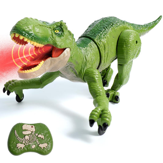 Sunrad RC dinosaur walks realistically for imaginative play