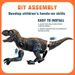 Sunrad Mini RC T-Rex rechargeable battery for extended play.
